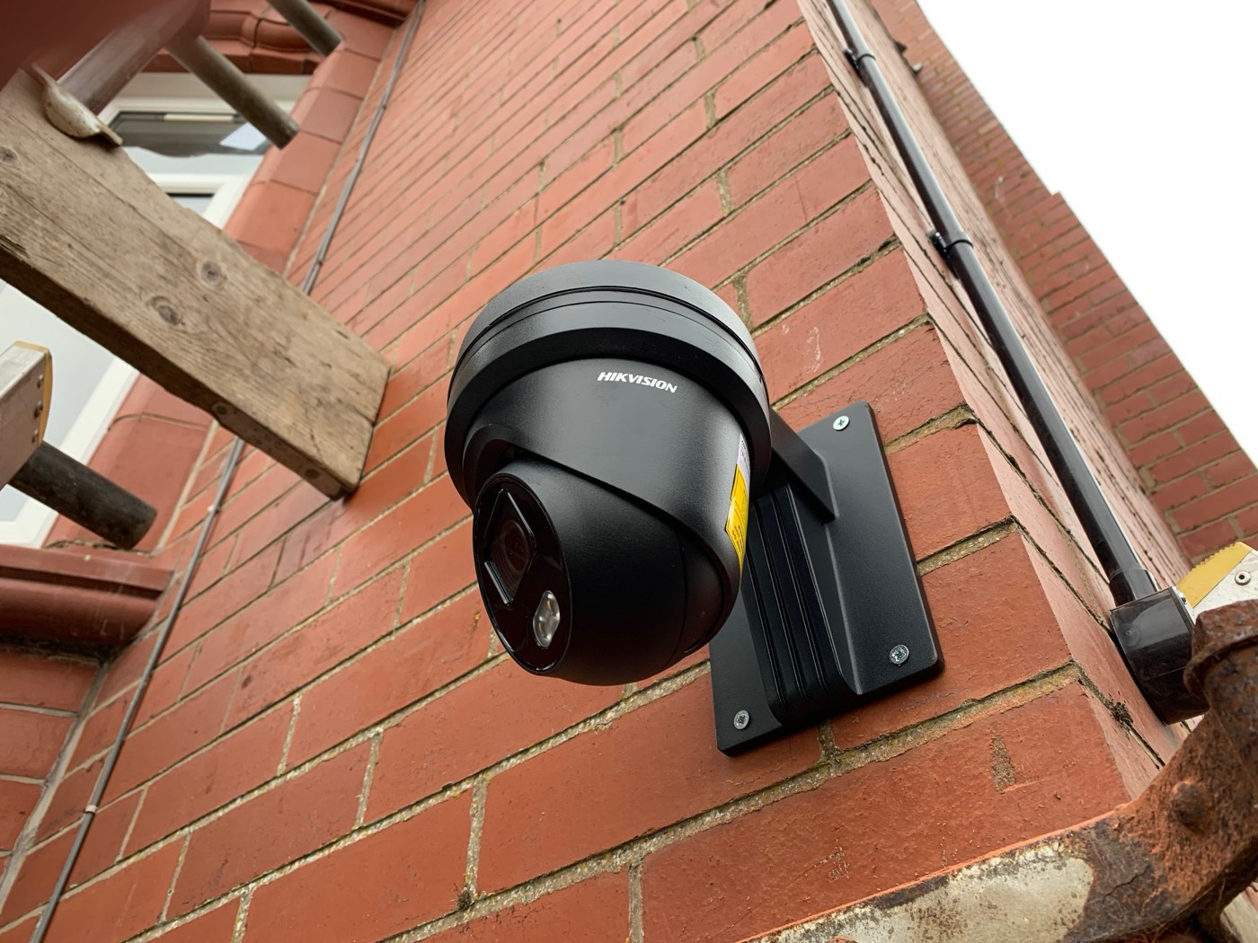 CCTV camera installed on a commercial property